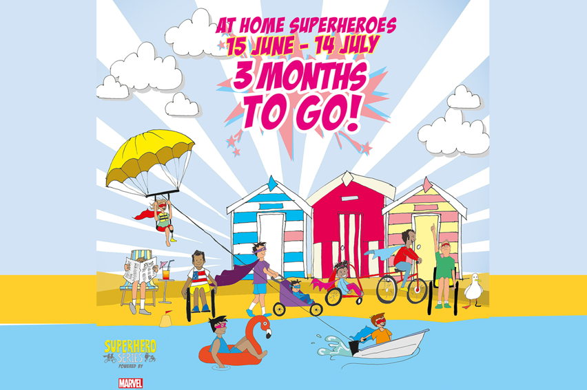 Events Superhero Series At Home