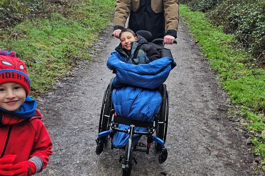 Stanley's New Wheelchair